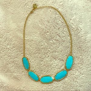 Kendra Scott Valencia Necklace in Turqoise